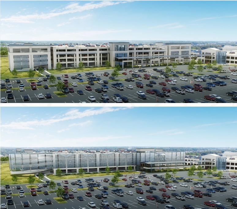 Airport parking deck options A and B (copy)